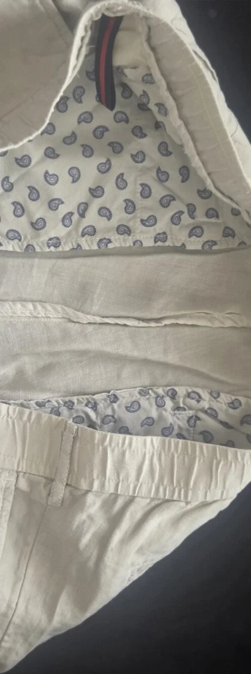 Daniel Cremieux Ivory Pants Men's